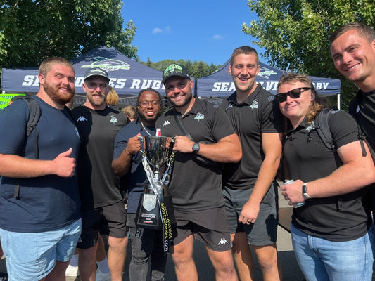 Co-Founder Cam Orr stands up in the United States Major League Rugby