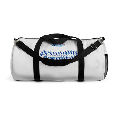 Accountability Personified Duffel Bag | Gym Bag, Travel Bag, Sports Bag, Weekend Bag, Motivational Gift